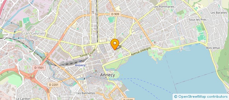 localisation de l'entreprise XIN YUE à ANNECY