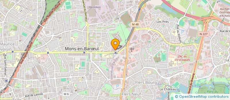 localisation de l'entreprise XINDA  MONS-EN-BARUL