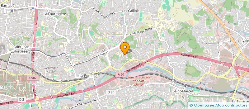 localisation de l'entreprise XINEF à MARSEILLE