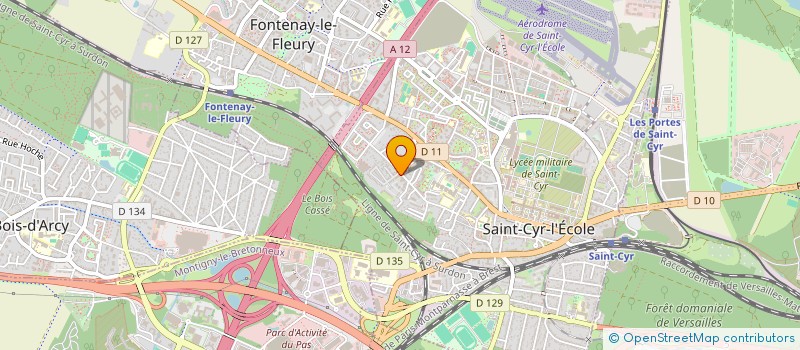 localisation de l'entreprise XINEPHE  SAINT-CYR-L'ECOLE