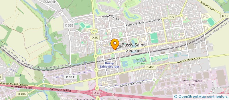 localisation de l'entreprise XINGFU  BUSSY-SAINT-GEORGES