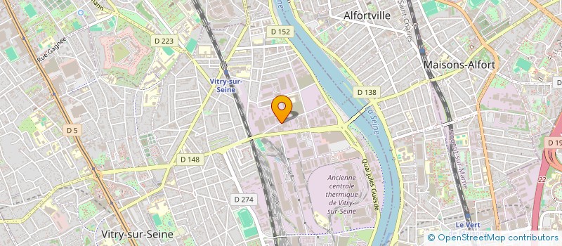 localisation de l'entreprise XINJI  VITRY-SUR-SEINE