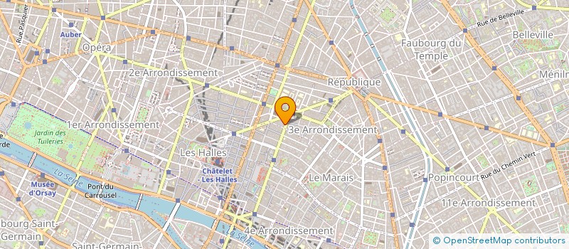 localisation de l'entreprise XINTA à PARIS