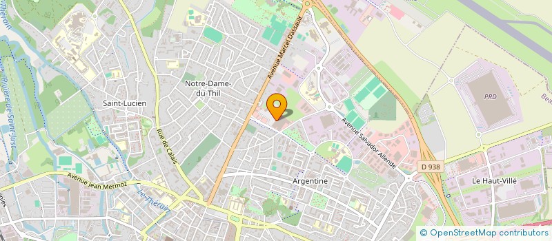 localisation de l'entreprise XINYI  BEAUVAIS