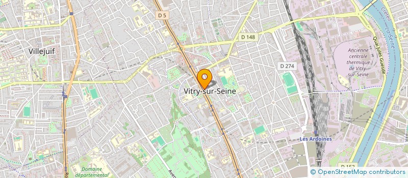 localisation de l'entreprise XIONG LI à VITRY-SUR-SEINE