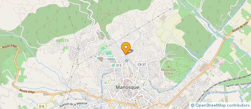 localisation de l'entreprise XIONG MAY à MANOSQUE