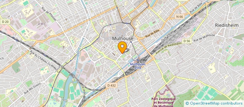 localisation de l'entreprise XIQUIN  MULHOUSE