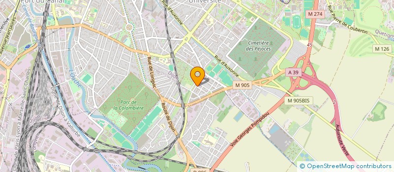 localisation de l'entreprise XIRO GROUPE  DIJON