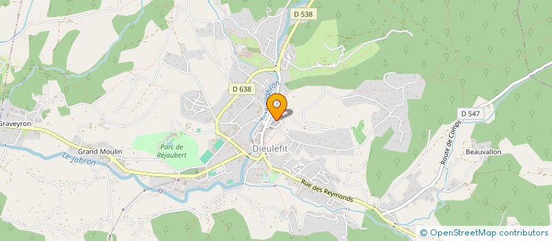 localisation de l'entreprise XIROGRAPHO  DIEULEFIT