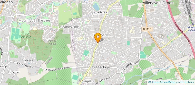 localisation de l'entreprise XISTERA VILLENAVAIS à VILLENAVE-D'ORNON