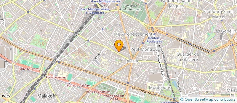 localisation de l'entreprise XIU LI  PARIS