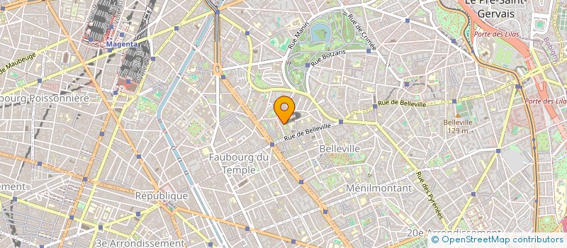 localisation de l'entreprise XIUHONG  PARIS