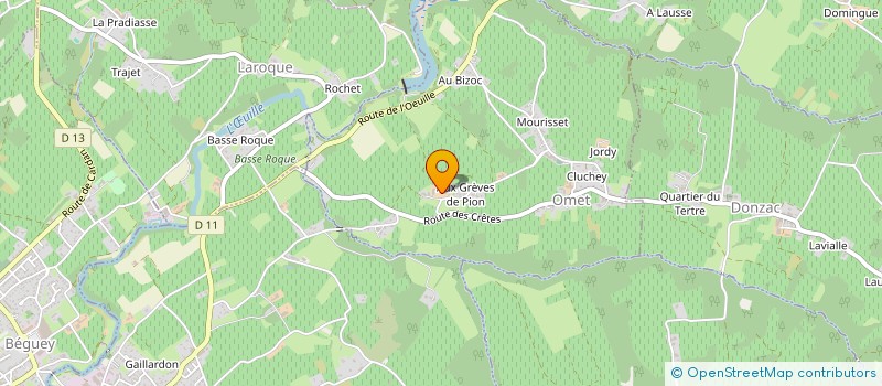 localisation de l'entreprise XIV AM  OMET