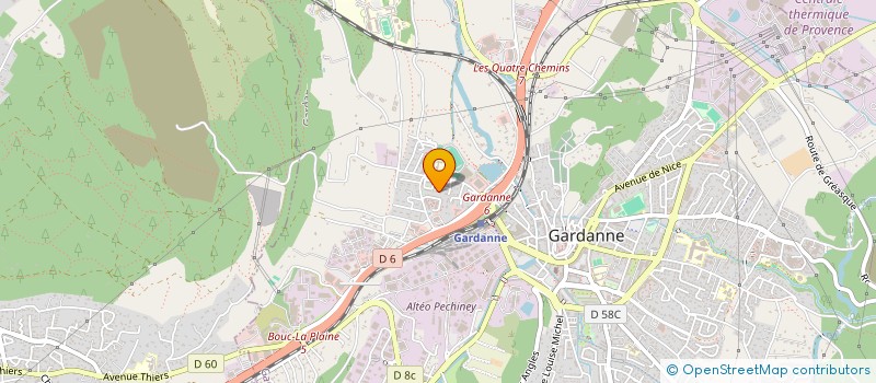 localisation de l'entreprise XIV CONSULTING à GARDANNE