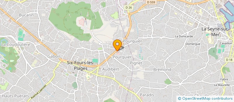 localisation de l'entreprise XIXI à SIX-FOURS-LES-PLAGES