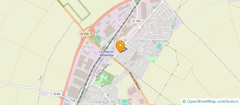 localisation de l'entreprise XJ IMMO  SENLIS