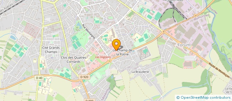 localisation de l'entreprise XJR LOGISTICS à CHATEAUROUX
