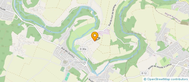 localisation de l'entreprise XK CONSEIL  QUINCAY