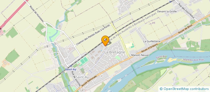 localisation de l'entreprise XL.45 à SAINT-AY