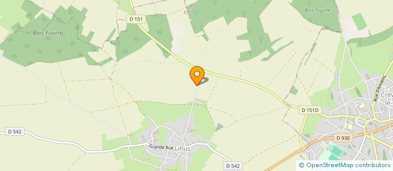 localisation de l'entreprise XL BALAYAGE à LIHUS