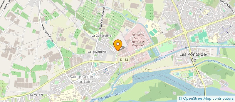 localisation de l'entreprise XL&CO  SAINTE-GEMMES-SUR-LOIRE