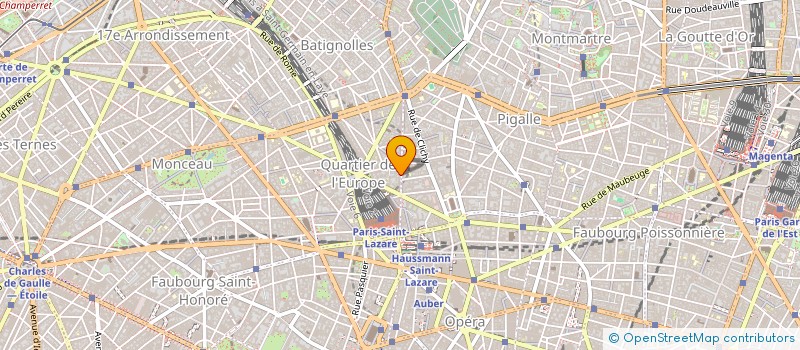 localisation de l'entreprise XL COM  PARIS