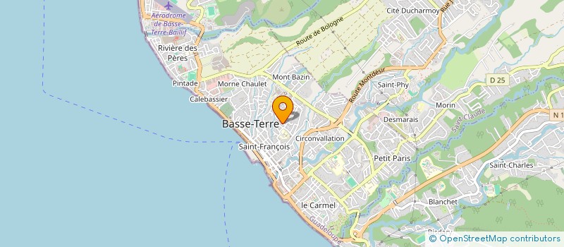 localisation de l'entreprise XL CONCEPT à BASSE-TERRE