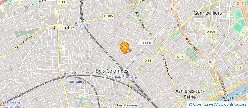 localisation de l'entreprise XL CONSEIL à BOIS-COLOMBES