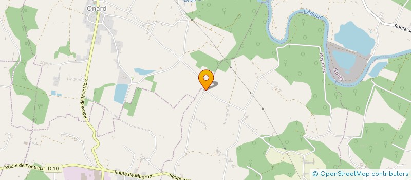 localisation de l'entreprise XL CONSTRUCTION  POYANNE