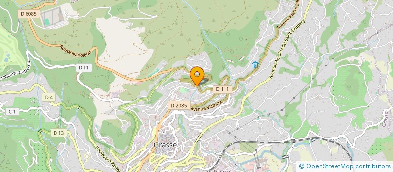 localisation de l'entreprise XL DETECTIONS à GRASSE