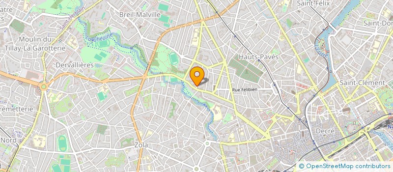 localisation de l'entreprise XL DEVELOPPEMENT à NANTES