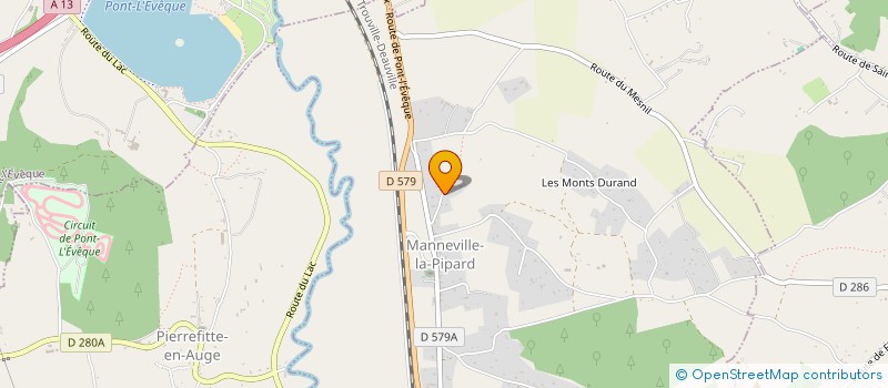 localisation de l'entreprise XL DIFFUSION  MANNEVILLE-LA-PIPARD
