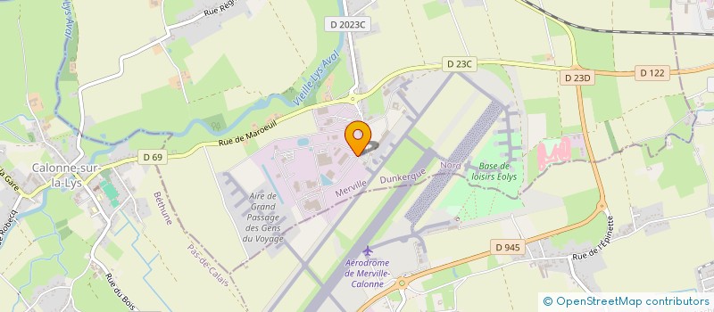 localisation de l'entreprise XL IMMO  MERVILLE