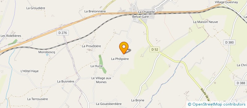 localisation de l'entreprise XL INCENDIE à BELVAL