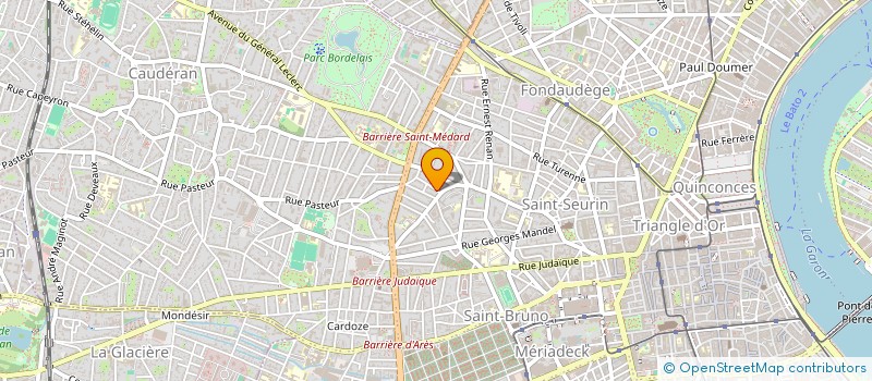 localisation de l'entreprise XL INVEST  BORDEAUX