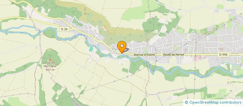 localisation de l'entreprise XL LABO  PERRIER