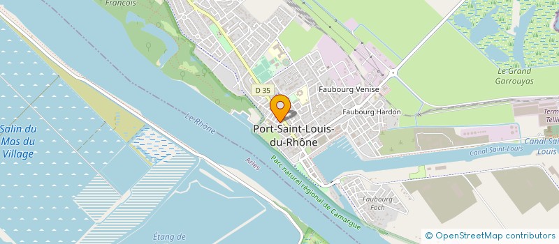 localisation de l'entreprise XL PNEUS  PORT-SAINT-LOUIS-DU-RHONE