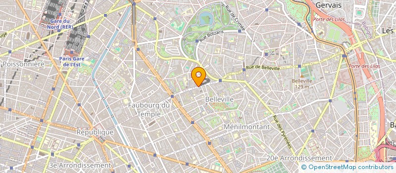 localisation de l'entreprise XL PRO  PARIS