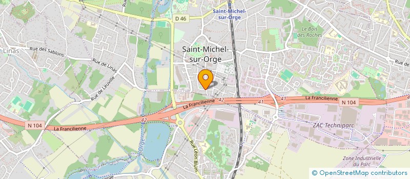 localisation de l'entreprise XL RENOV CONCEPT à SAINT-MICHEL-SUR-ORGE