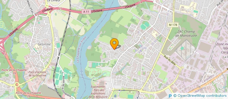 localisation de l'entreprise XL SERVICES  MAUVES-SUR-LOIRE