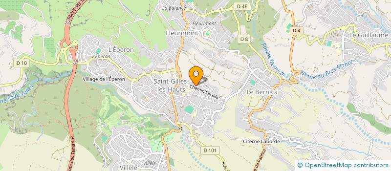 localisation de l'entreprise XL SERVICES à SAINT-PAUL