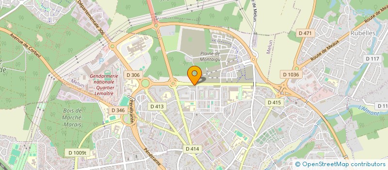 localisation de l'entreprise XL TRAVAUX à MELUN