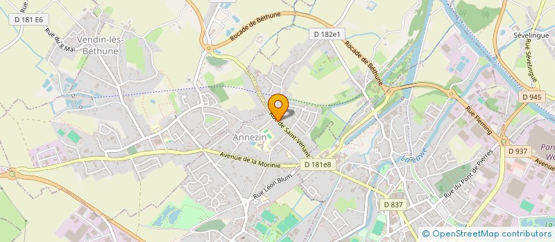 localisation de l'entreprise XL TRUCKS CONSULT  ANNEZIN