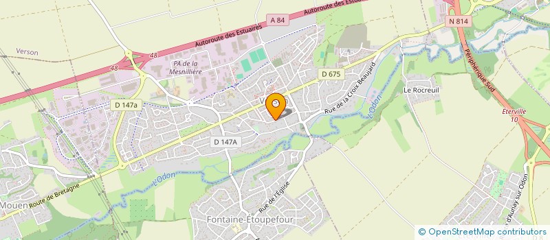 localisation de l'entreprise XL2B  SAINT-CONTEST