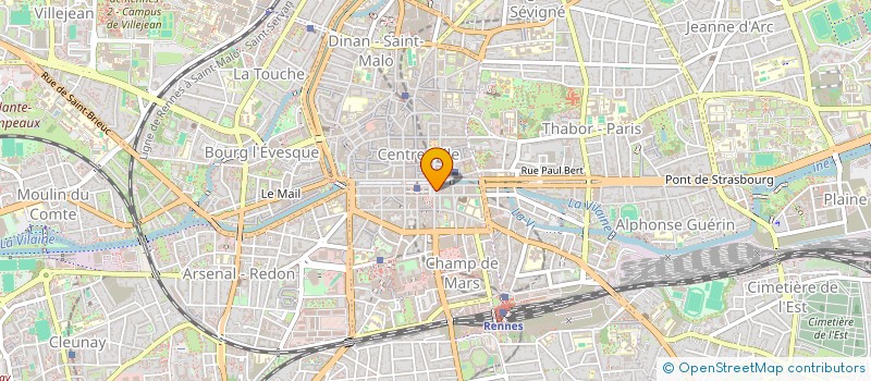 localisation de l'entreprise XLA MEDICAL  RENNES