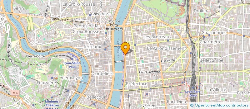 localisation de l'entreprise XLC  LYON