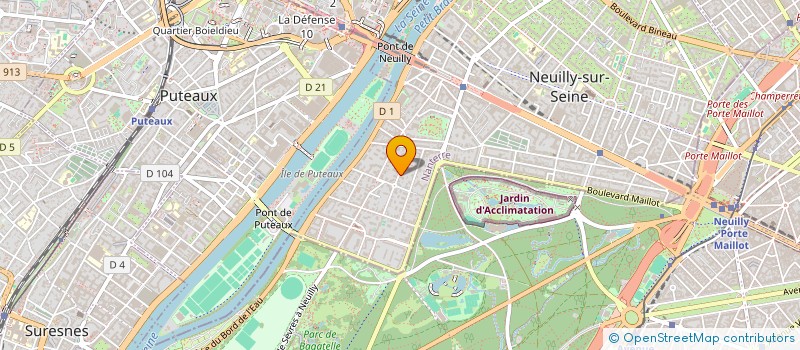 localisation de l'entreprise XLC INFINITY à NEUILLY-SUR-SEINE