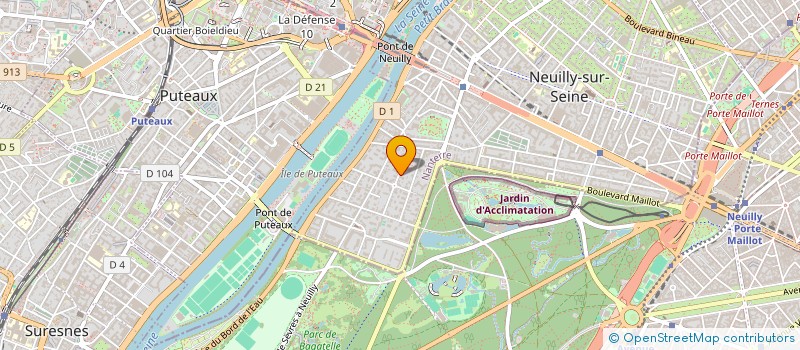 localisation de l'entreprise XLC INVESTISSEMENTS à NEUILLY-SUR-SEINE