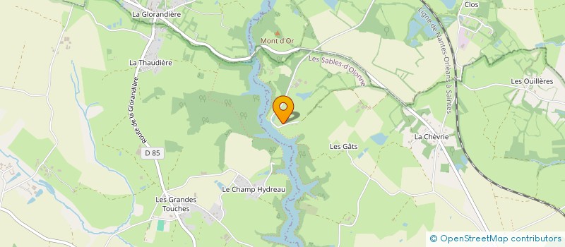 localisation de l'entreprise XLC2  LE CHAMP-SAINT-PERE