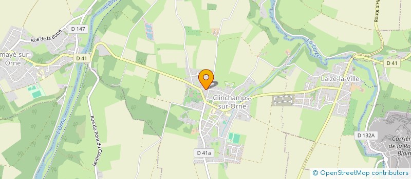 localisation de l'entreprise XLK  LAIZE-CLINCHAMPS